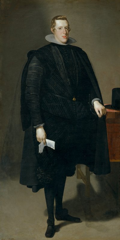 Filippo IV Re di Spagna da Diego Velázquez
